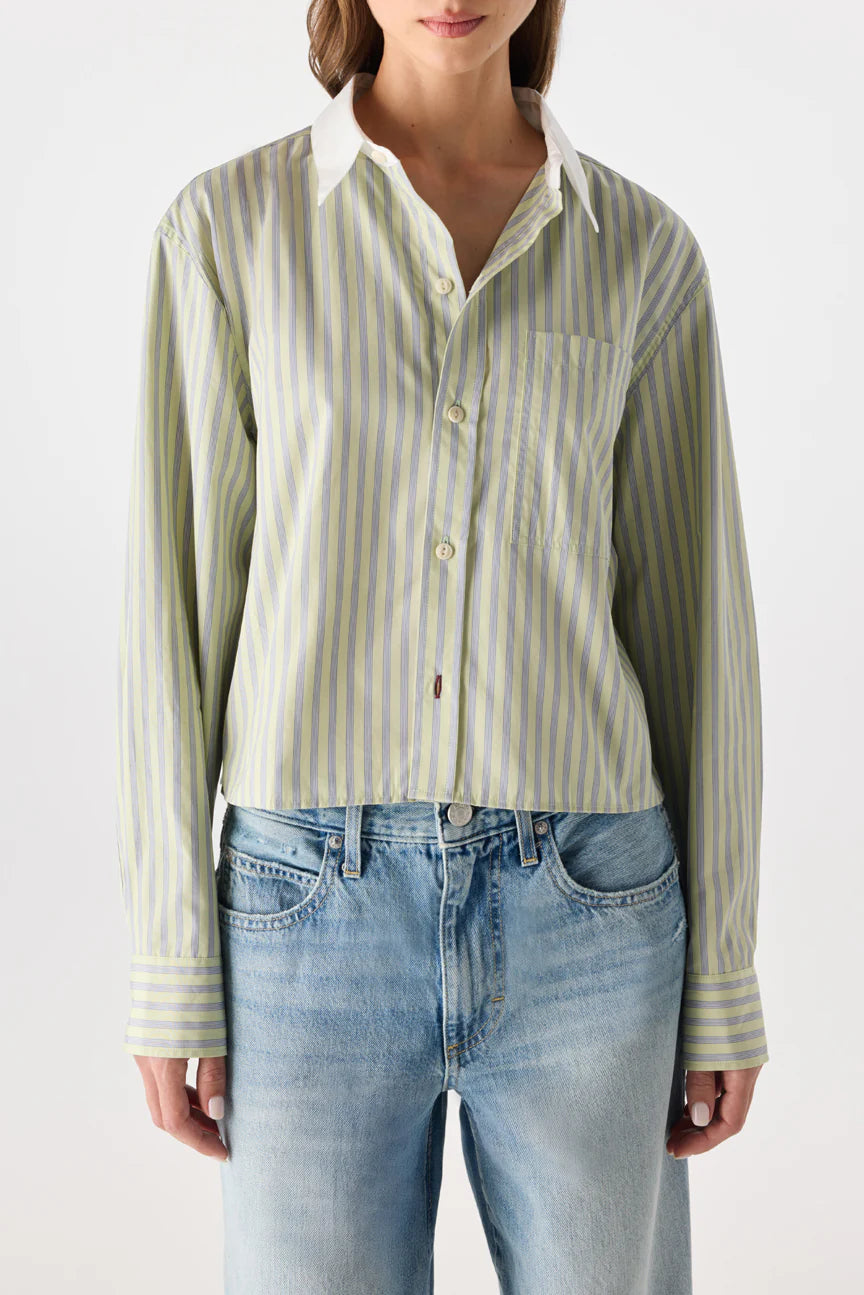 RUTH CROP SHIRT - THISTLE