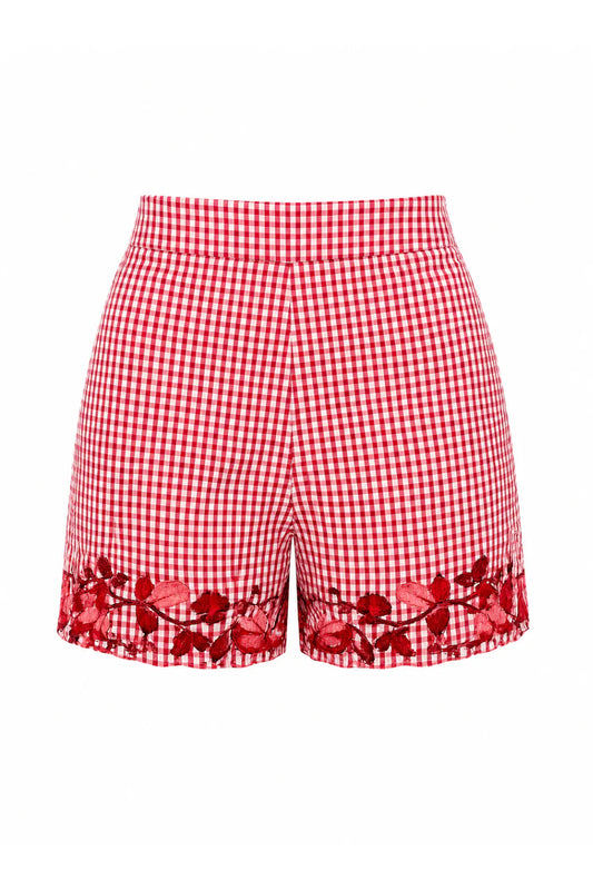 LIZZIE SHORT - PICNIC PLAID