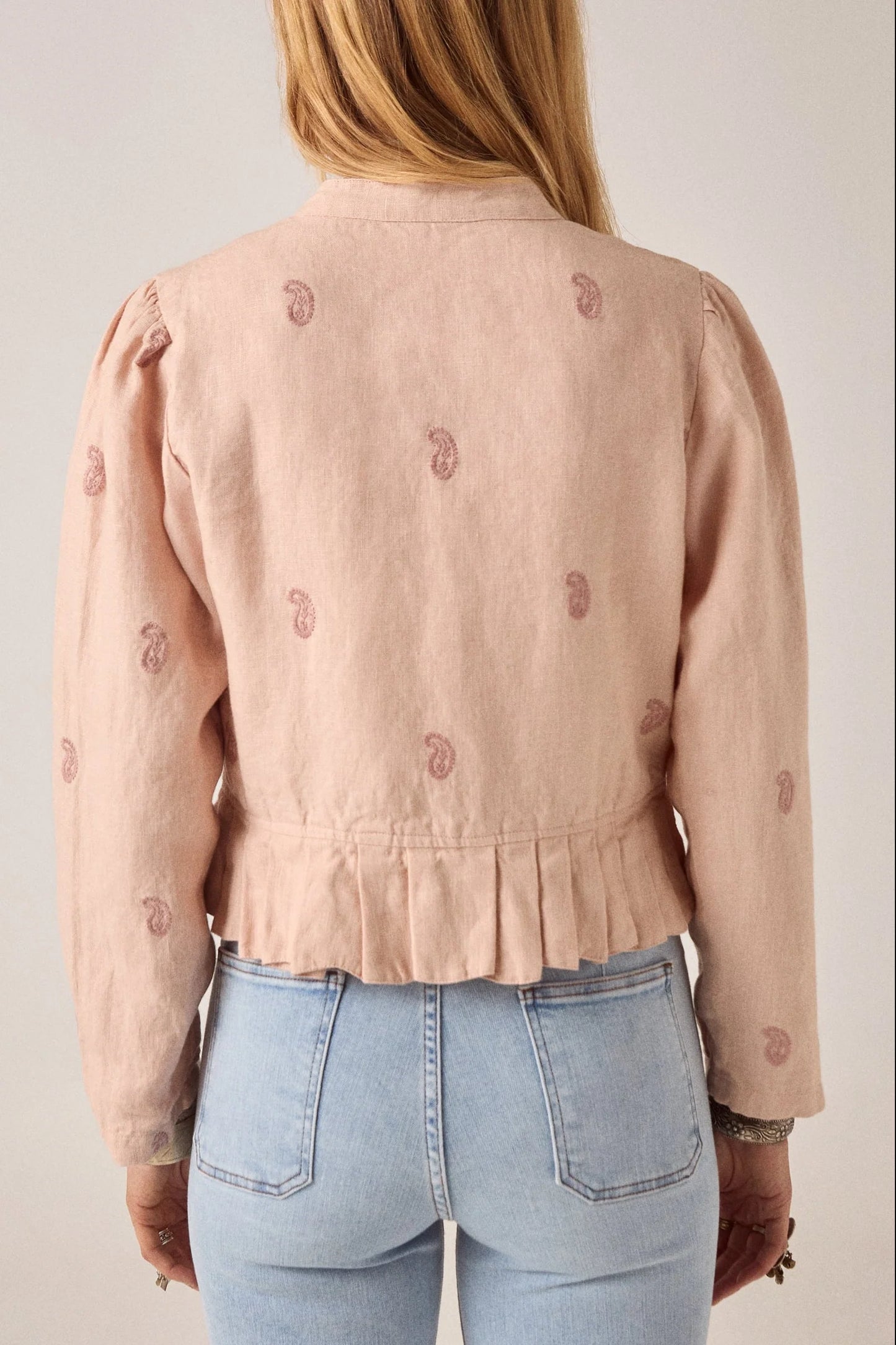 EDGAS EDGARD JACKET - ANTIQUE BLUSH