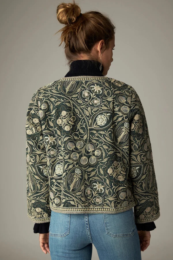 WELCOME TO THE JUNGLE-ABU JACKET - JADE