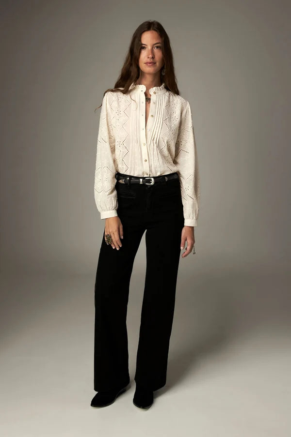ARIOSE-RENATA BLOUSE - CHANTILLY