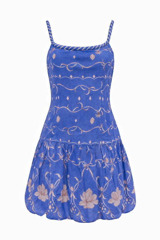MADDY DRESS - SEA PETAL
