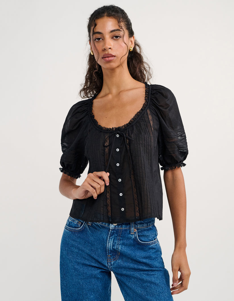 PRAIRIE TOP - BLACK