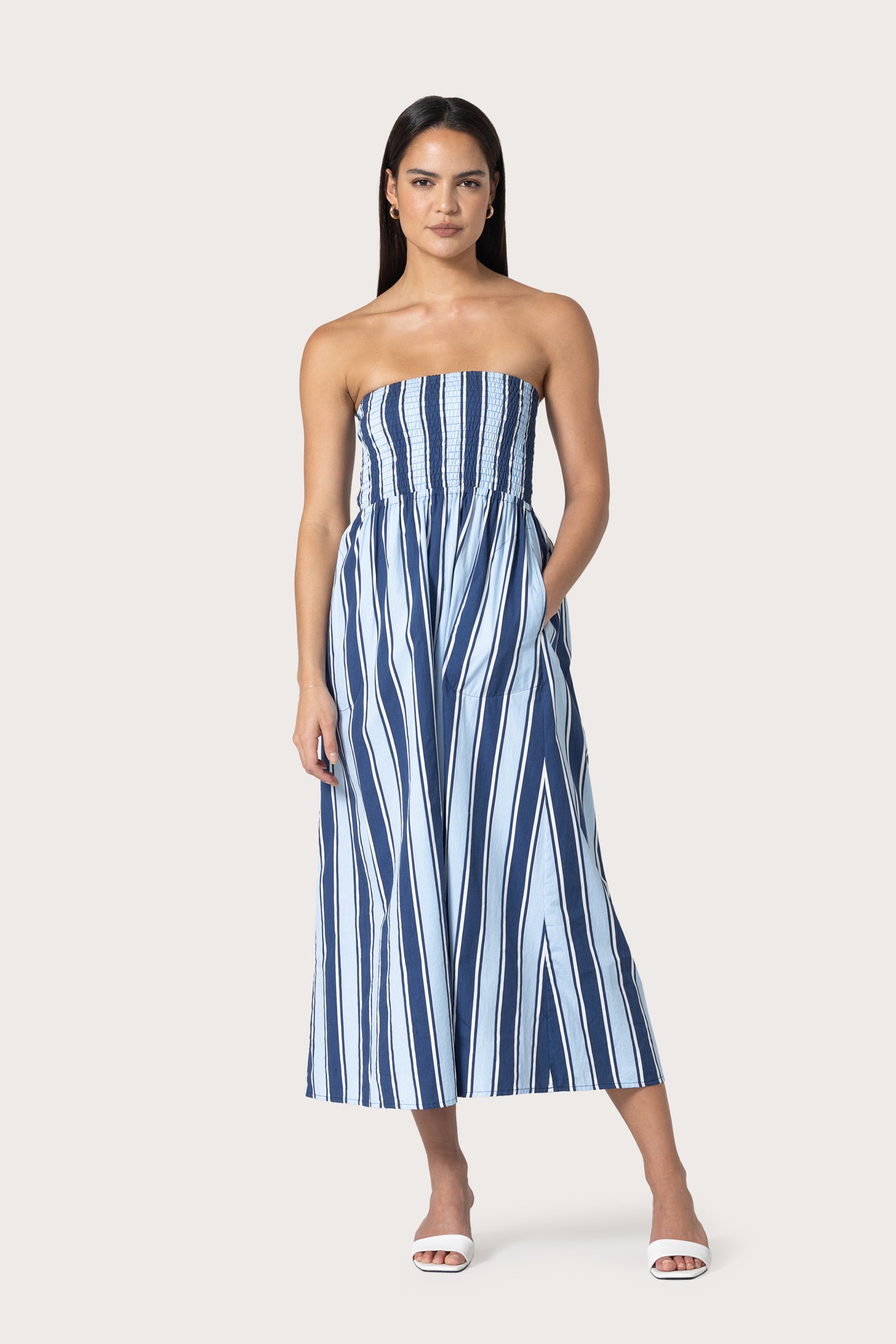 DION DRESS - HARBOUR STRIPE