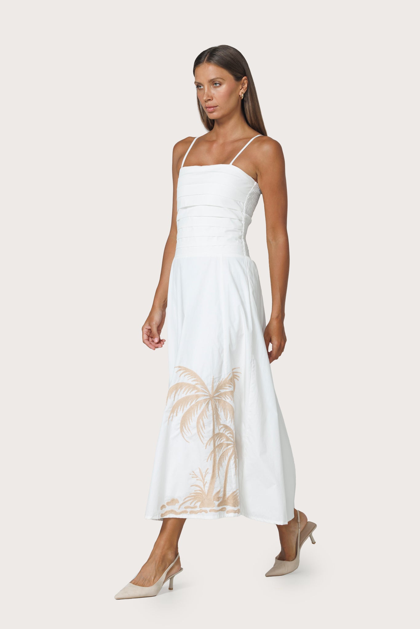 PALMA EMBROIDERED DRESS - PALMA