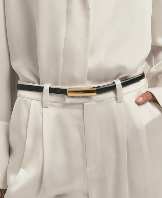 THE LADY BELT - BLACK/GOLD