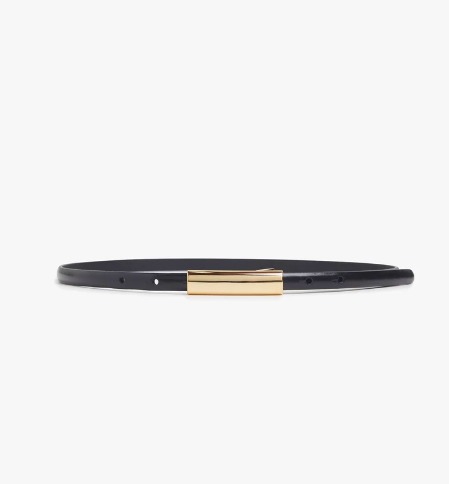 THE LADY BELT - BLACK/GOLD