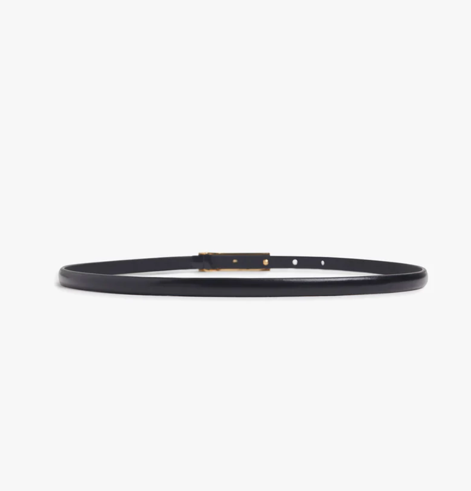 THE LADY BELT - BLACK/GOLD