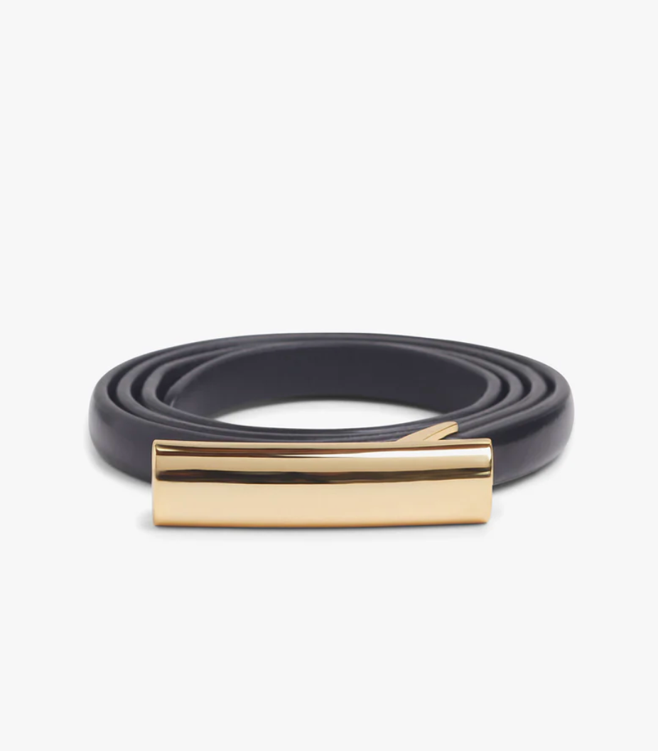 THE LADY BELT - BLACK/GOLD