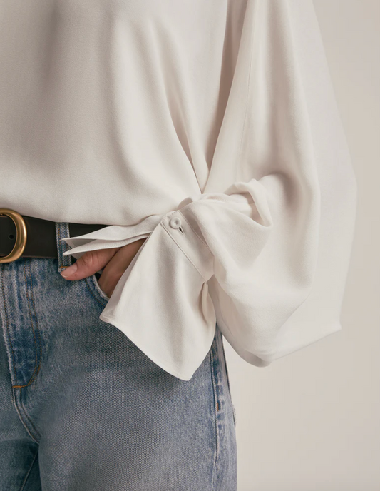 MAKING ME BLUSH TOP - IVORY