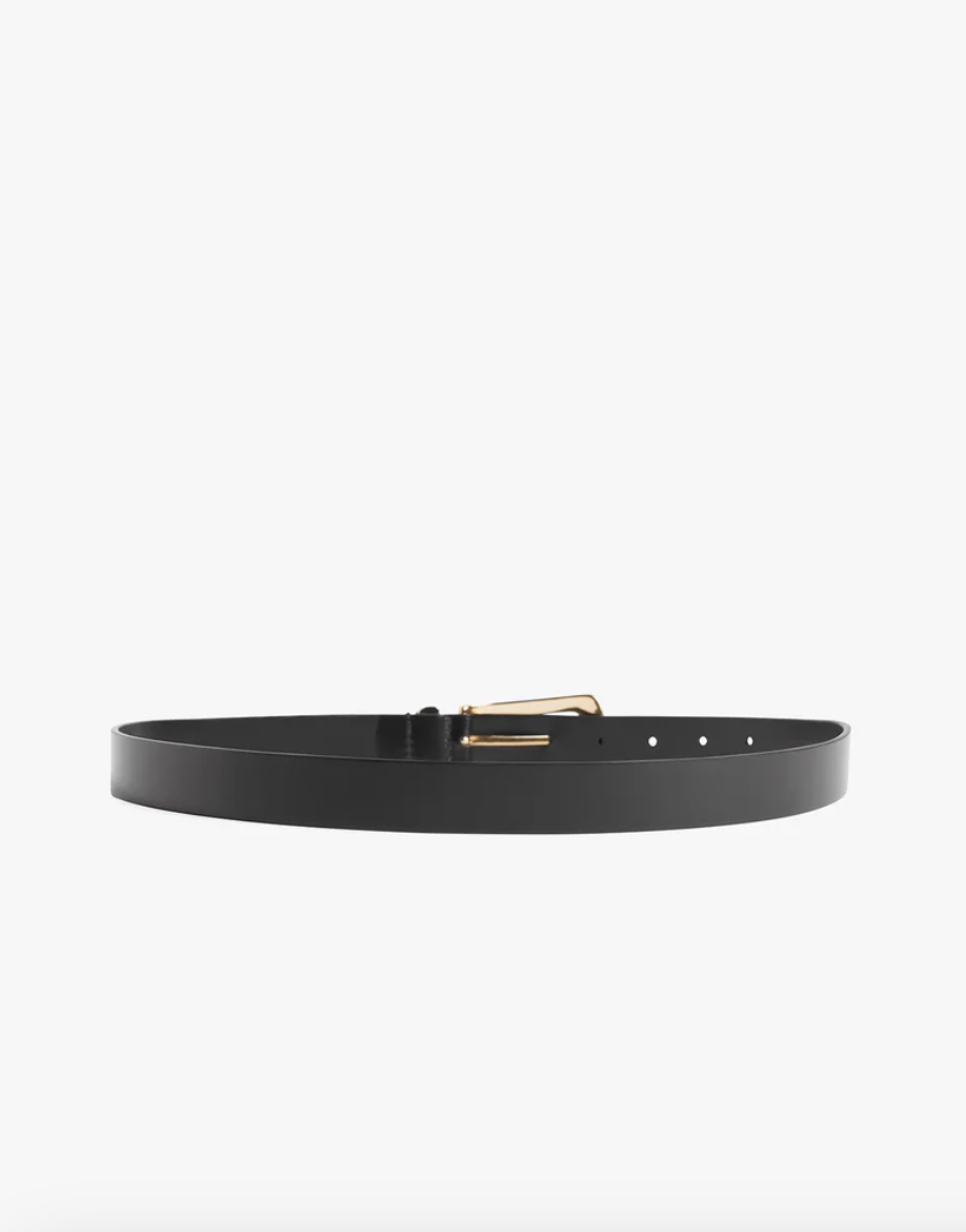 THE STATEMENT BELT - BLACK/GOLD