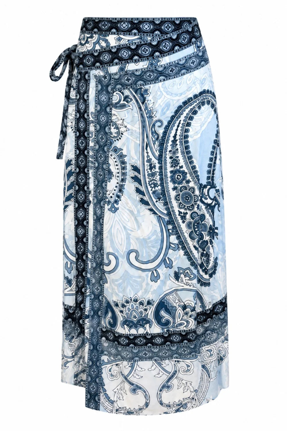WILEY WRAP SKIRT - BLUE MYTH