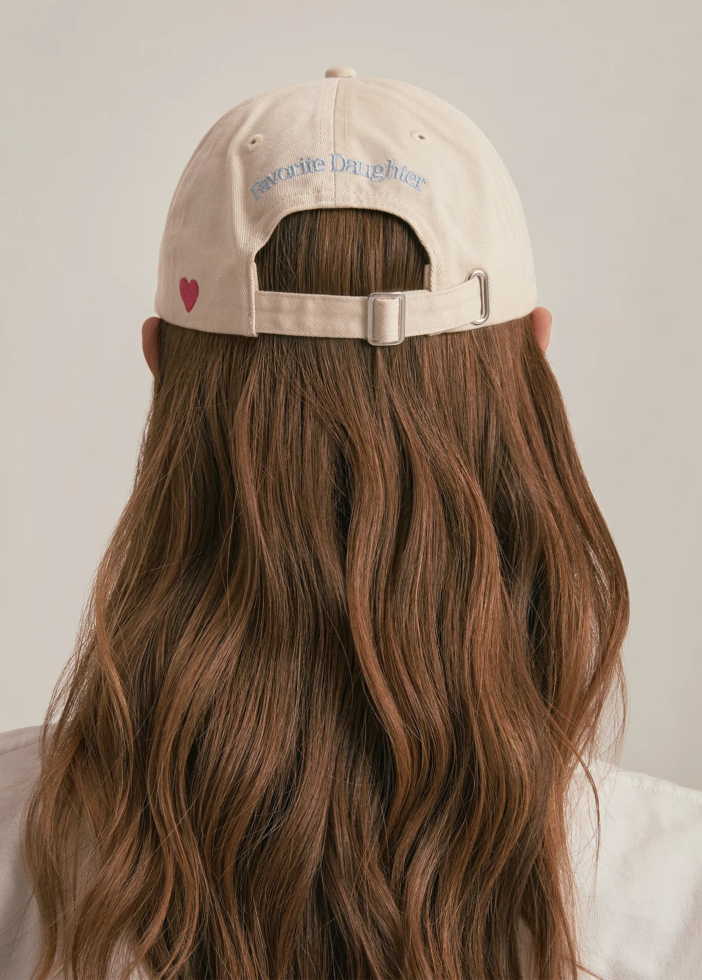BRIDESMAID HEART BASEBALL CAP - KHAKI
