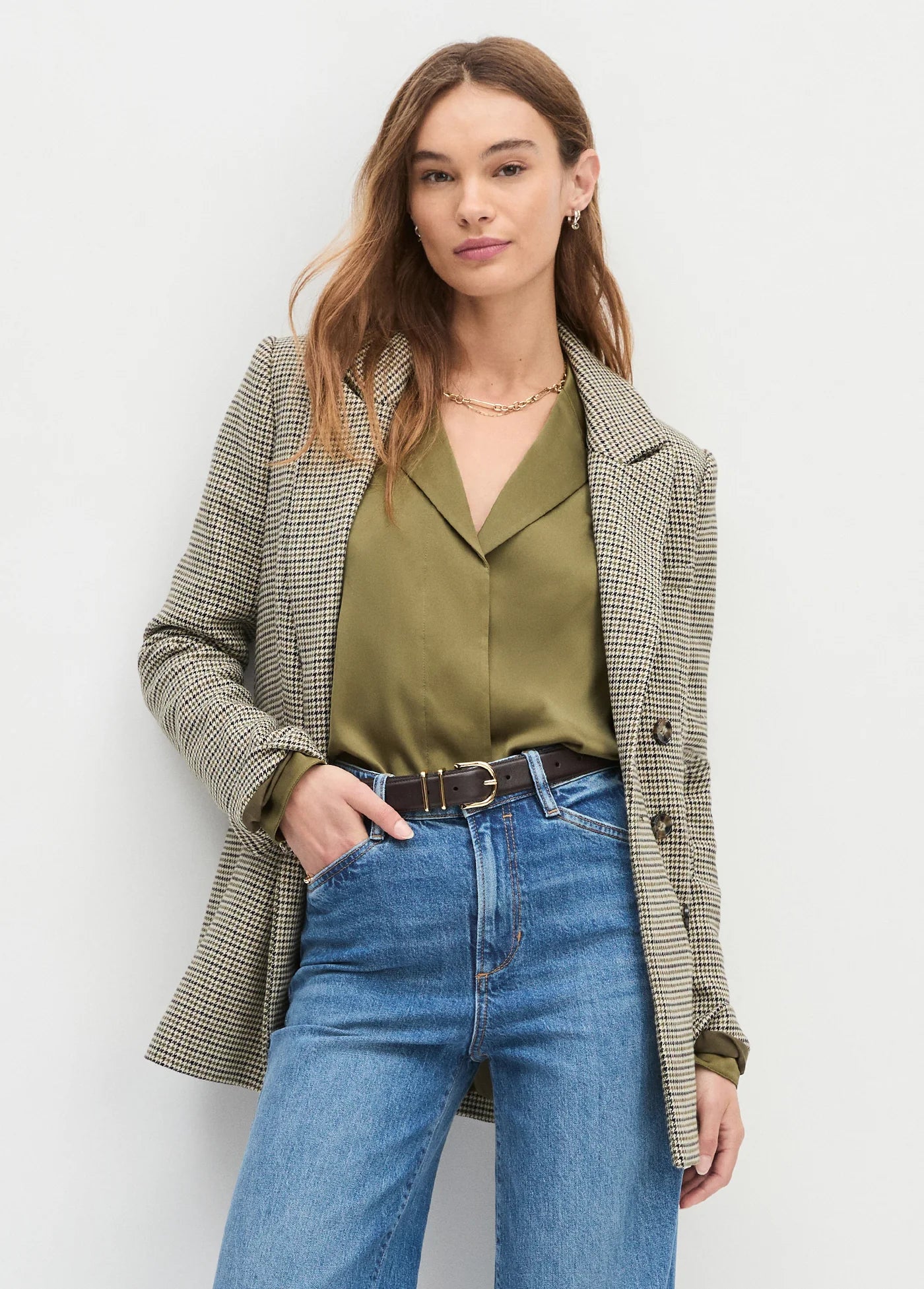 THE FANCY JUNI BELT - BROWN/POLISHED GOLD