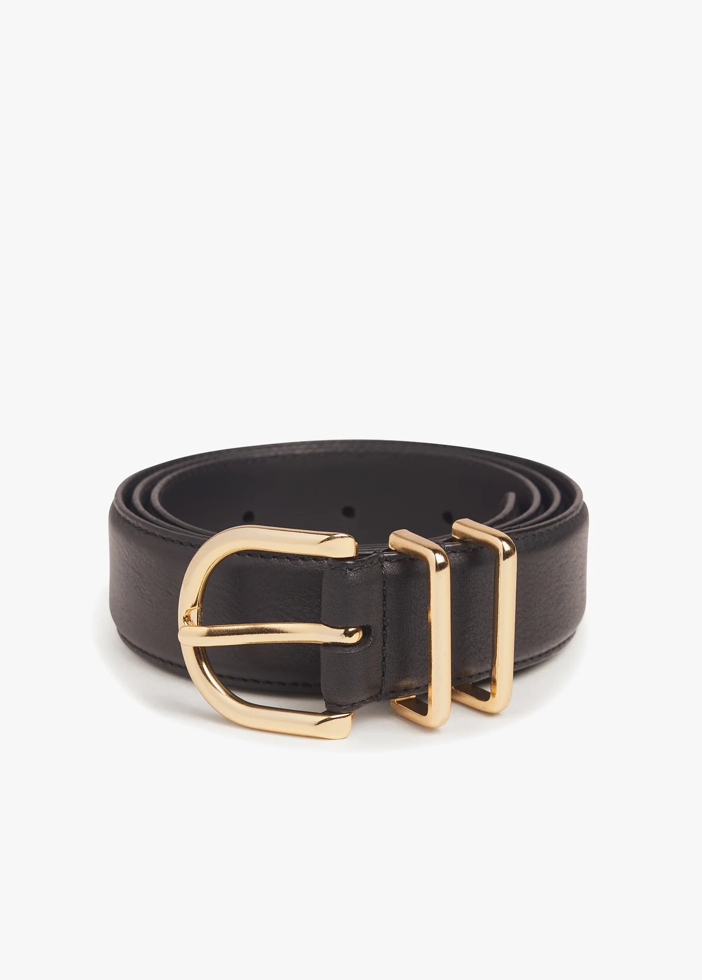 THE FANCY JUNI BELT - BROWN/POLISHED GOLD