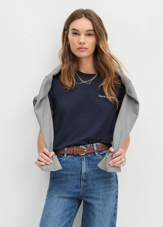 THE SUEDE JUNI BELT - TAN/GOLD