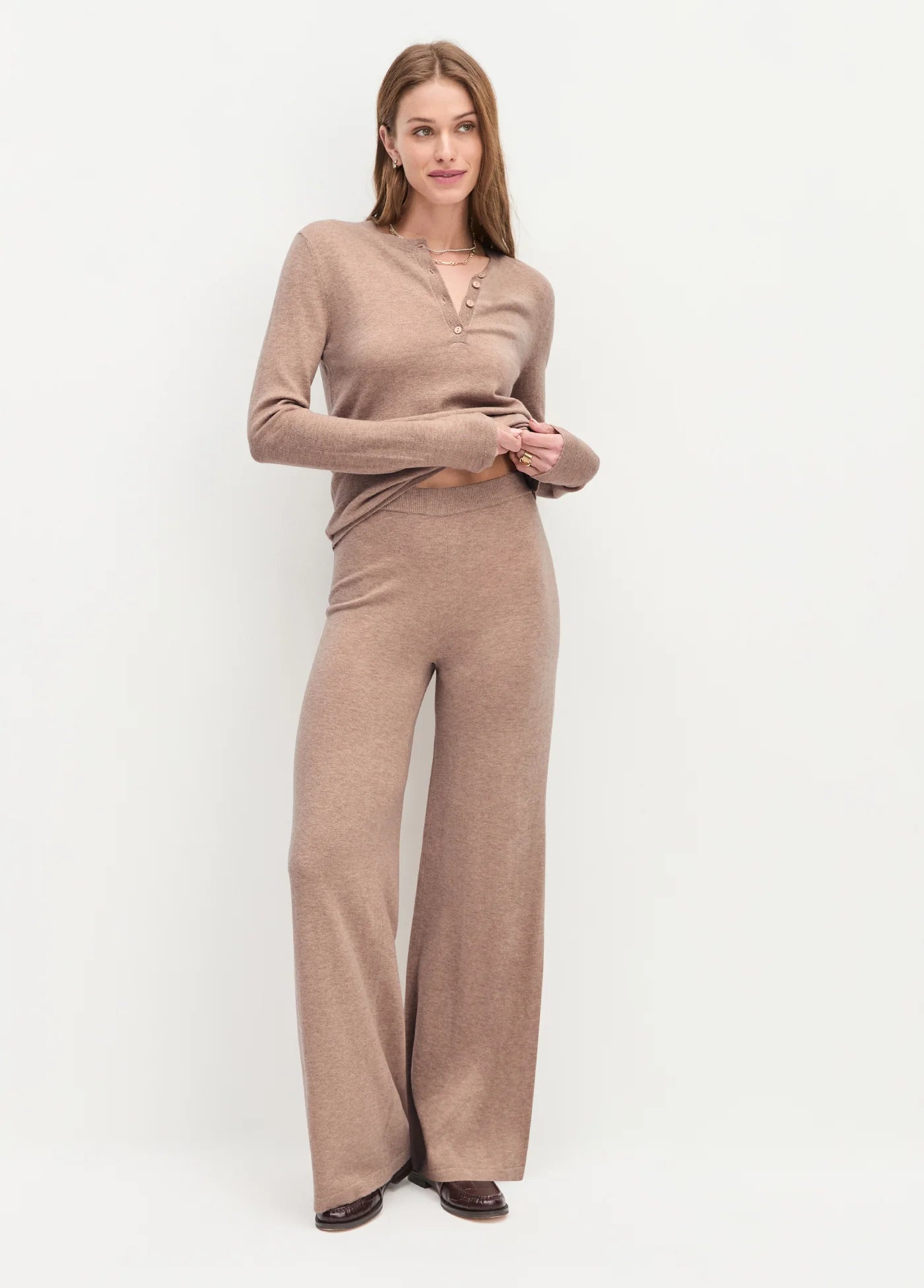 LUSH LOUNGE PANT - MOCHA