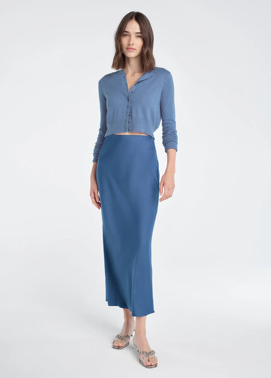 THE FAVORITE SKIRT - RIVER BLUE