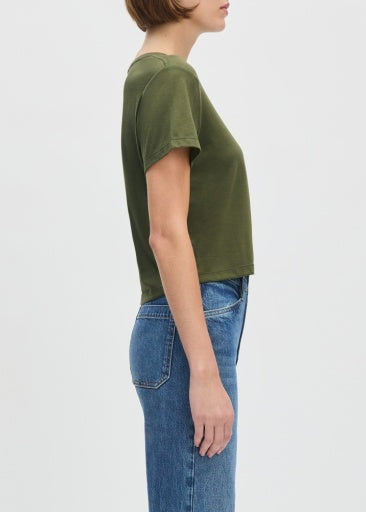 Smoke Tee/Gardenia
