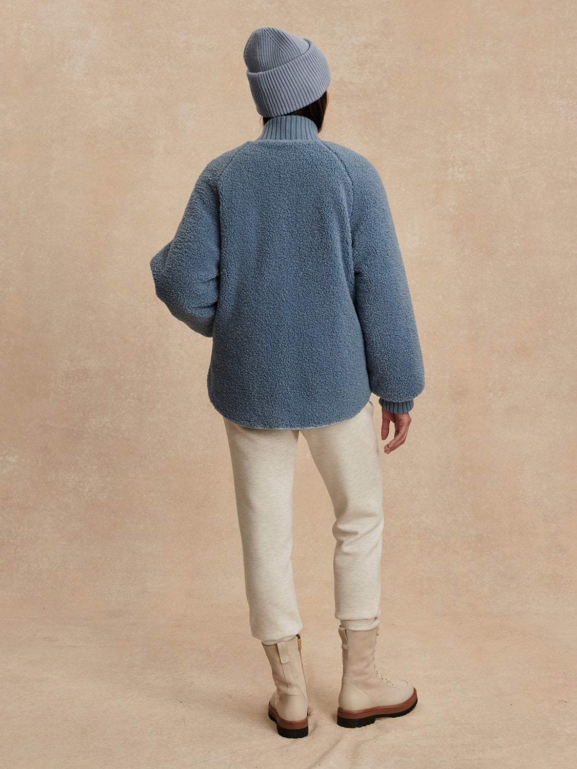 Serina Reversible Quilt Jacket - Coronet Blue / Ashley Blue