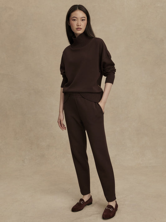 THE SLIM PANT 27.5 - COFFEE BEAN