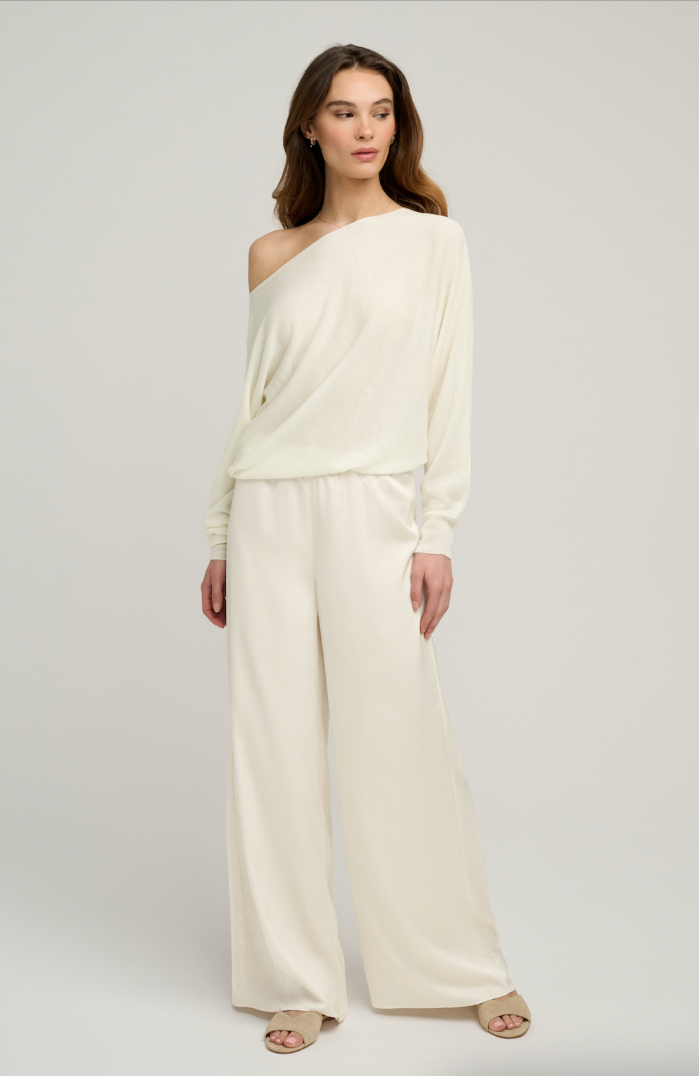 THE EVERYTHING WIDE LEG - IVORY