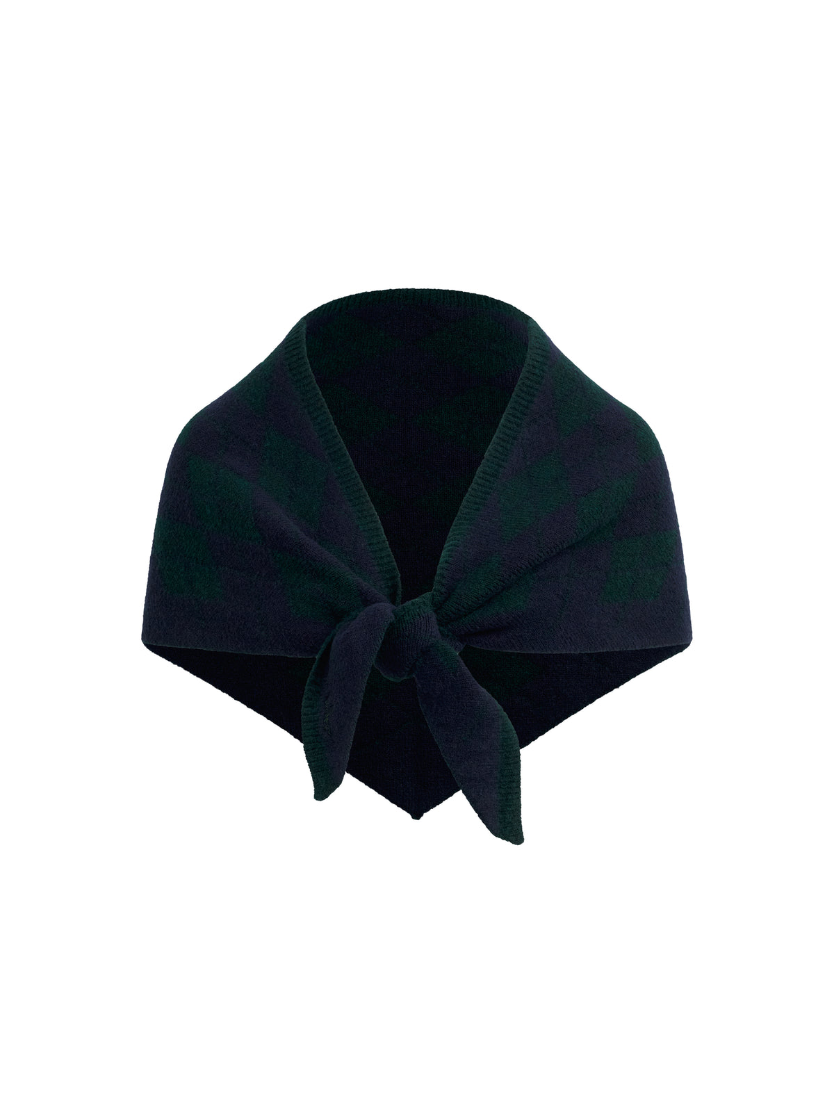 THE ARGYLE TRIANGLE SCARF - MULTI