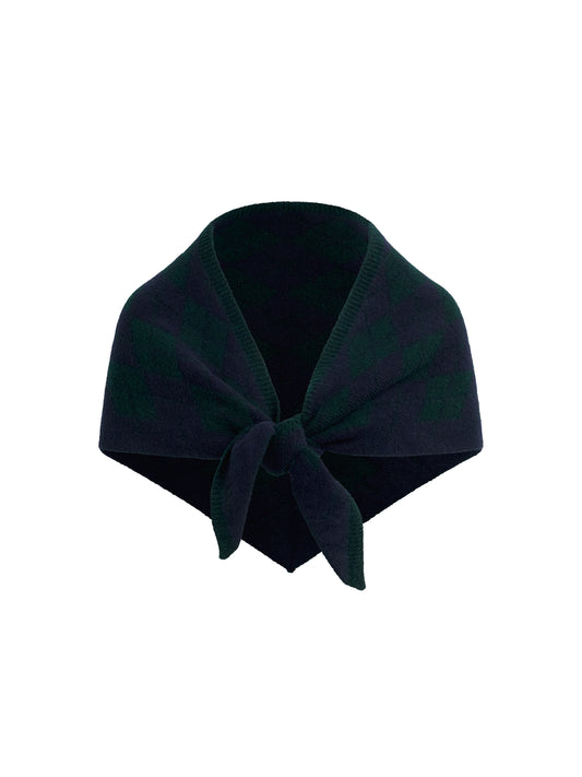 THE ARGYLE TRIANGLE SCARF - MULTI