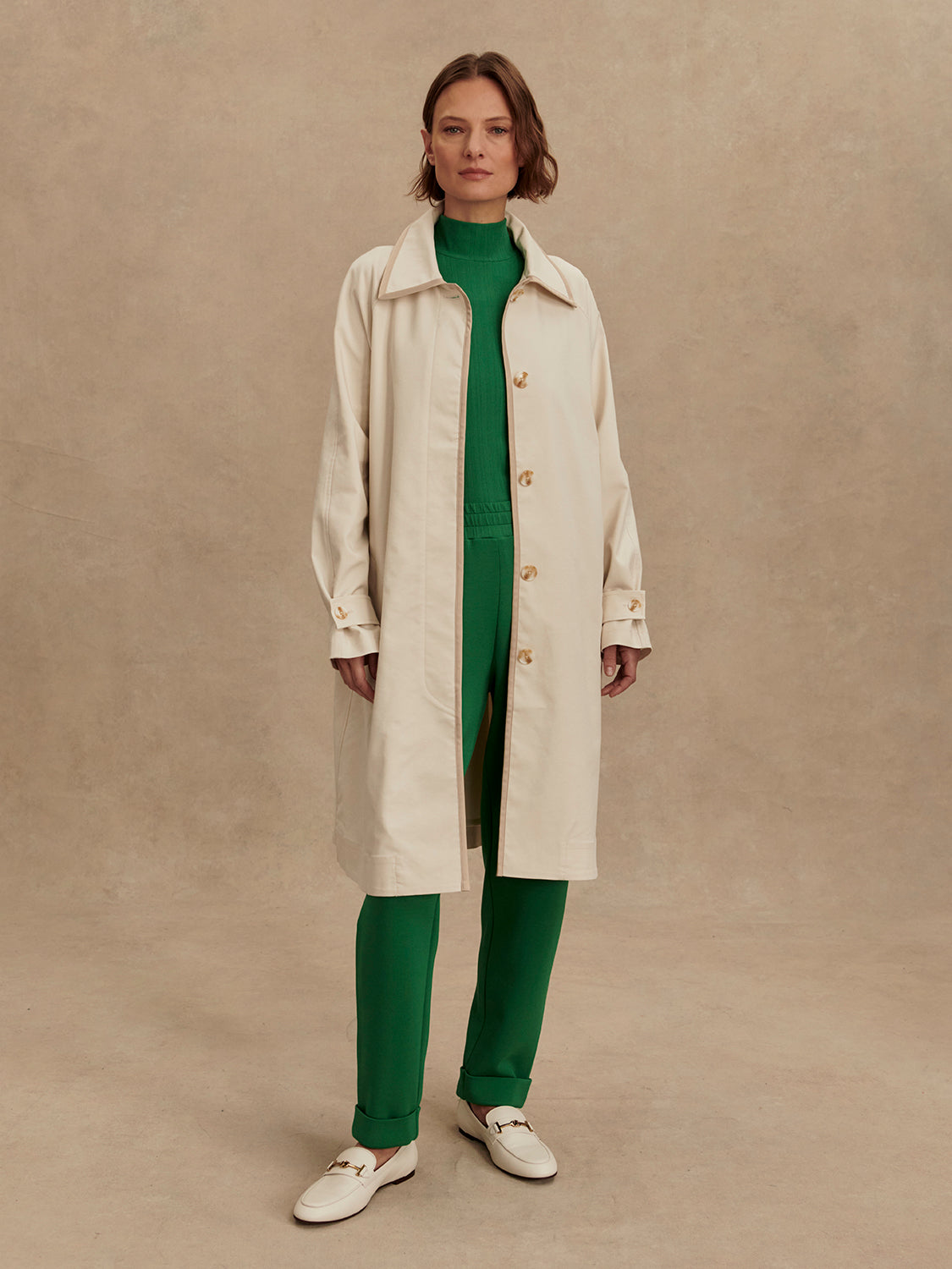 STAMFORD CAR COAT - BIRCH