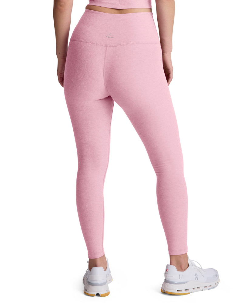 SPACEDYE CAUGHT IN THE MIDI HW LEGGING - FROSTY PINK HEATHER