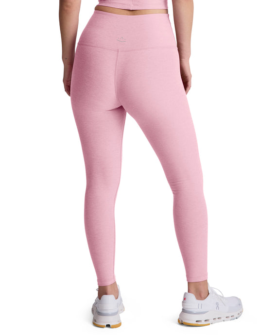 SPACEDYE CAUGHT IN THE MIDI HW LEGGING - FROSTY PINK HEATHER
