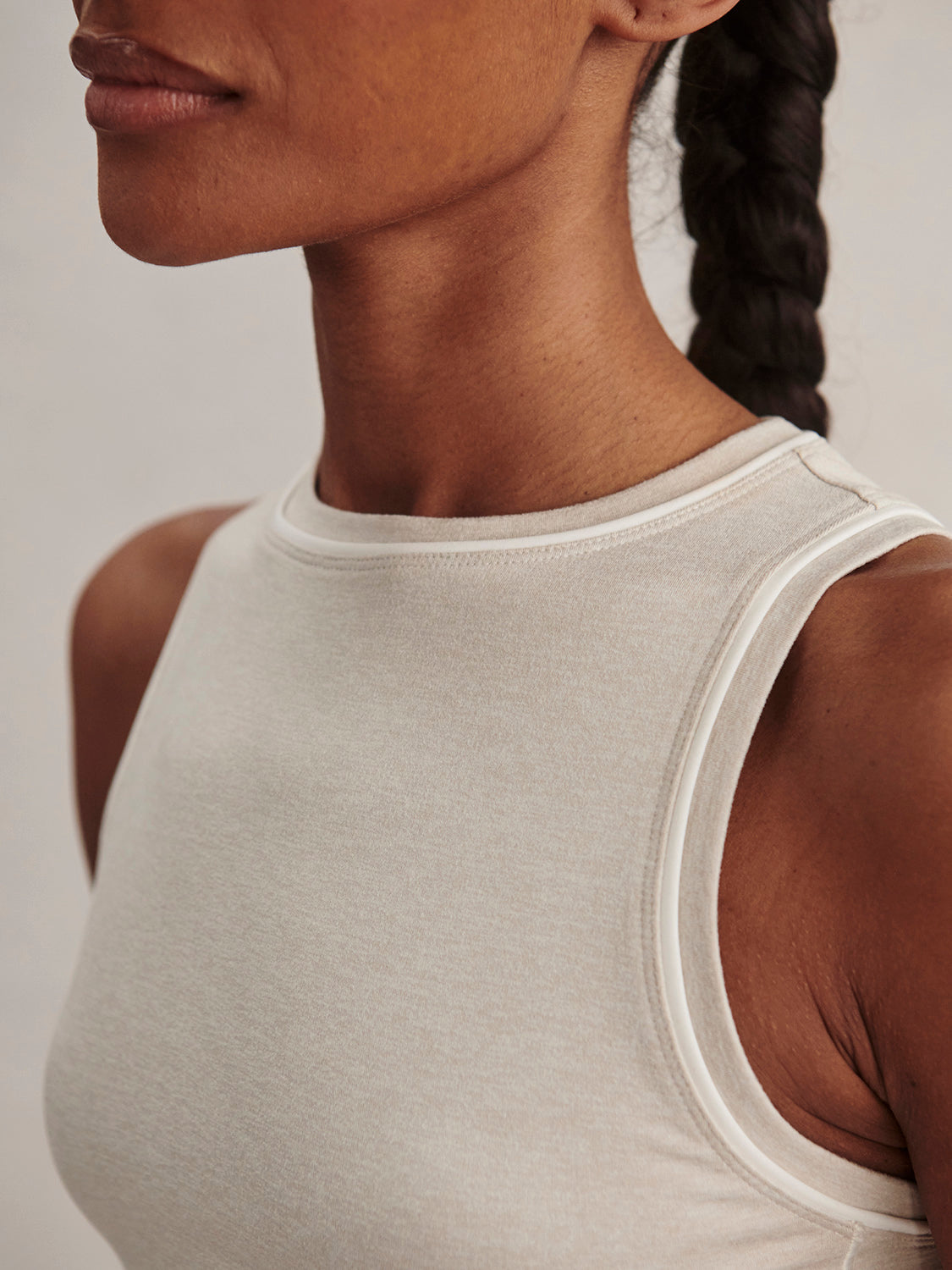 LETTIE TANK - PEBBLE MARL
