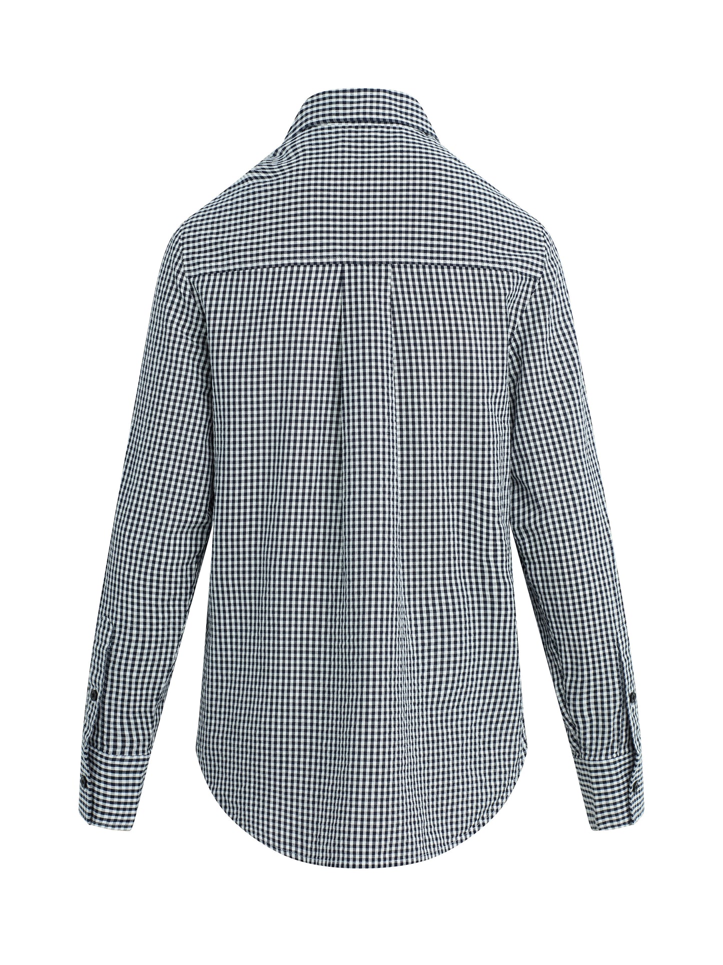 THE BOYFRIEND SHIRT - NAVY/WHITE