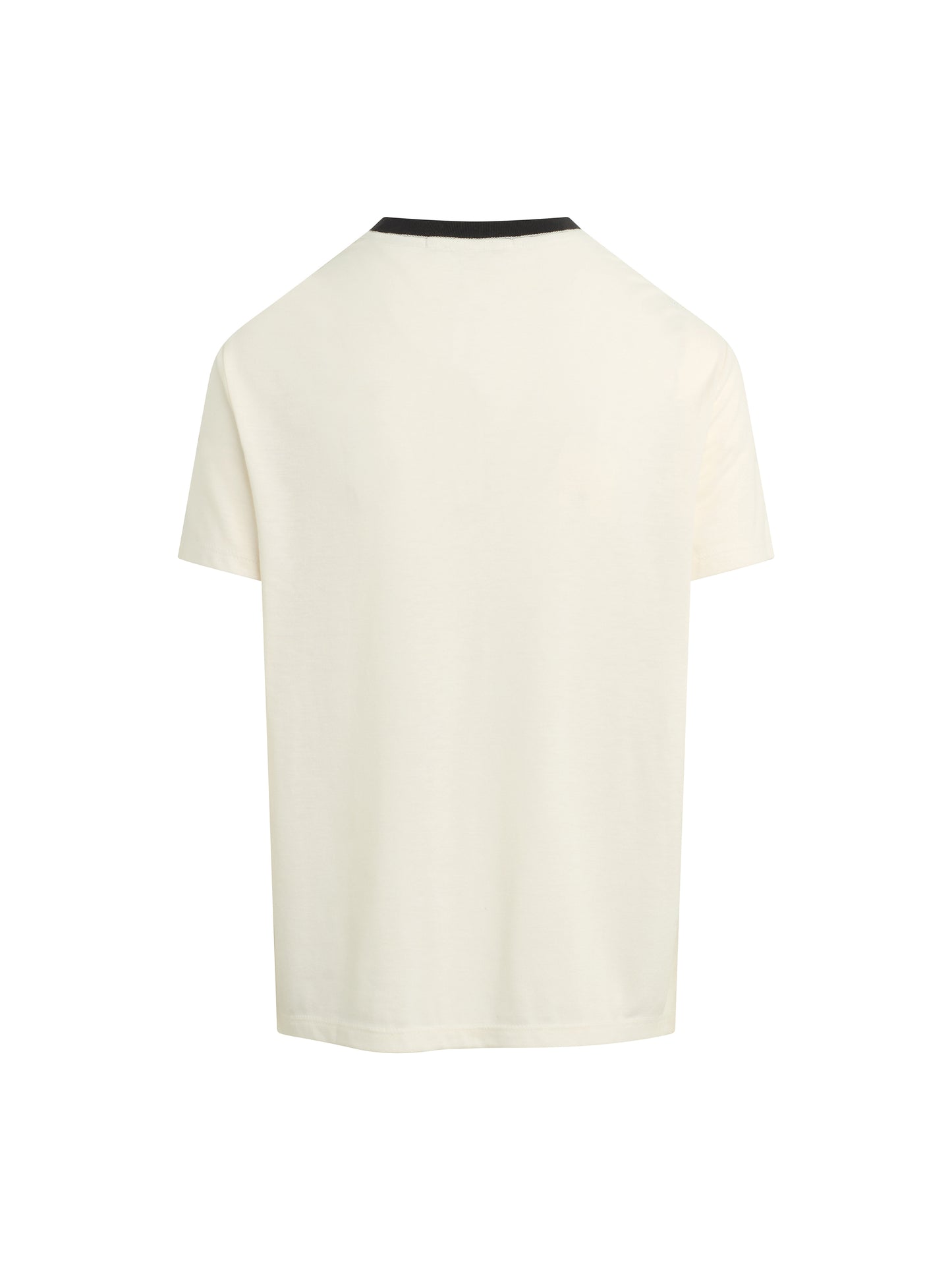 THE COLLEGIATE CLASSIC TEE - IVORY/BLACK