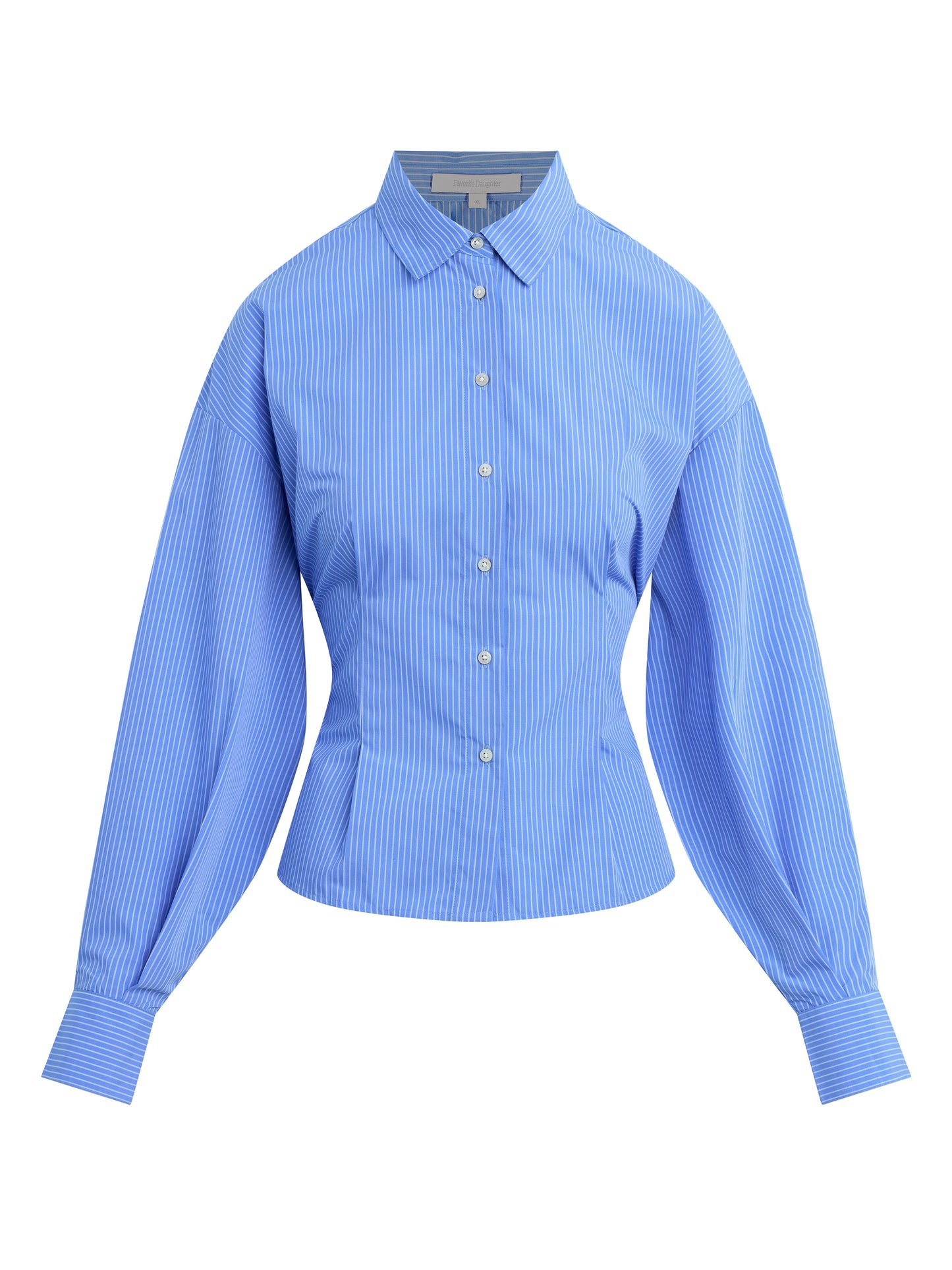 THE BACK STORY SHIRT - BLUE/WHITE STRIPE