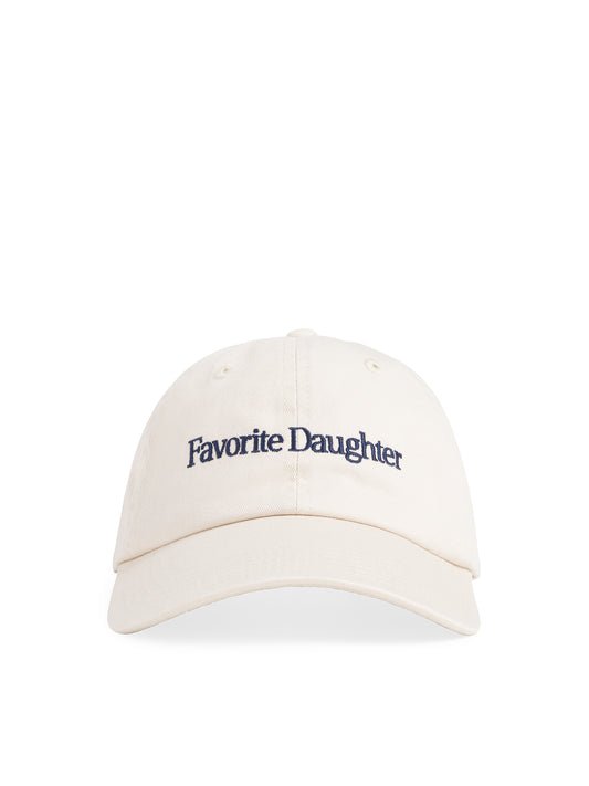 CLASSIC LOGO BASEBALL HAT - KHAKI/NAVY