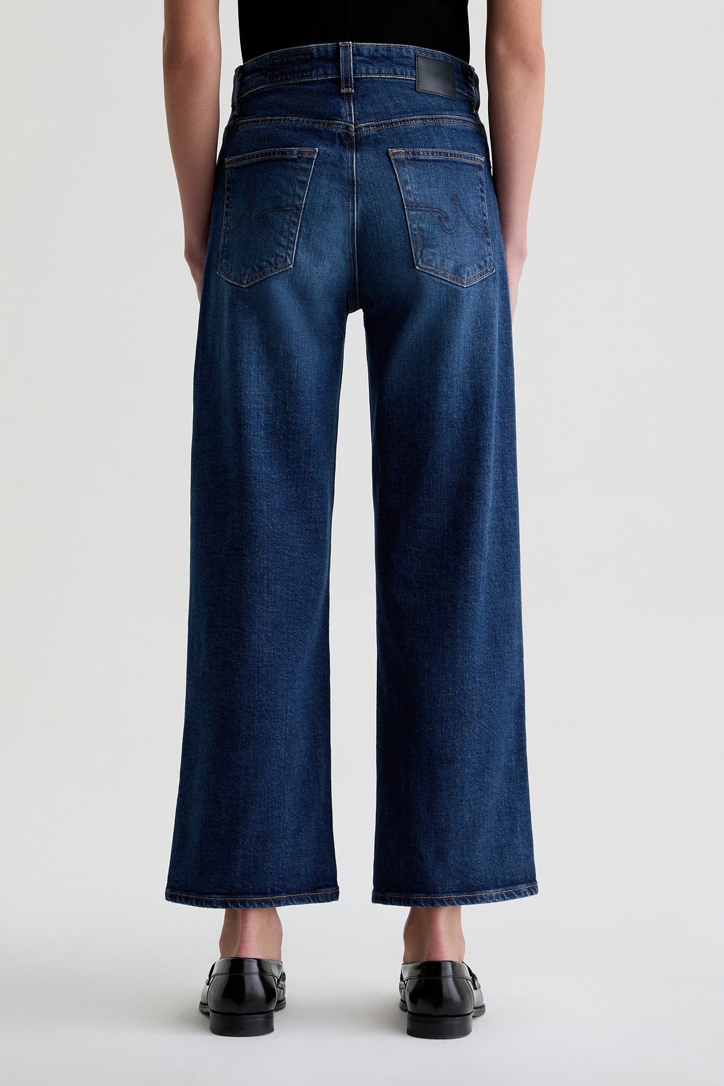 SAIGE WIDE LEG CROP - VEILED