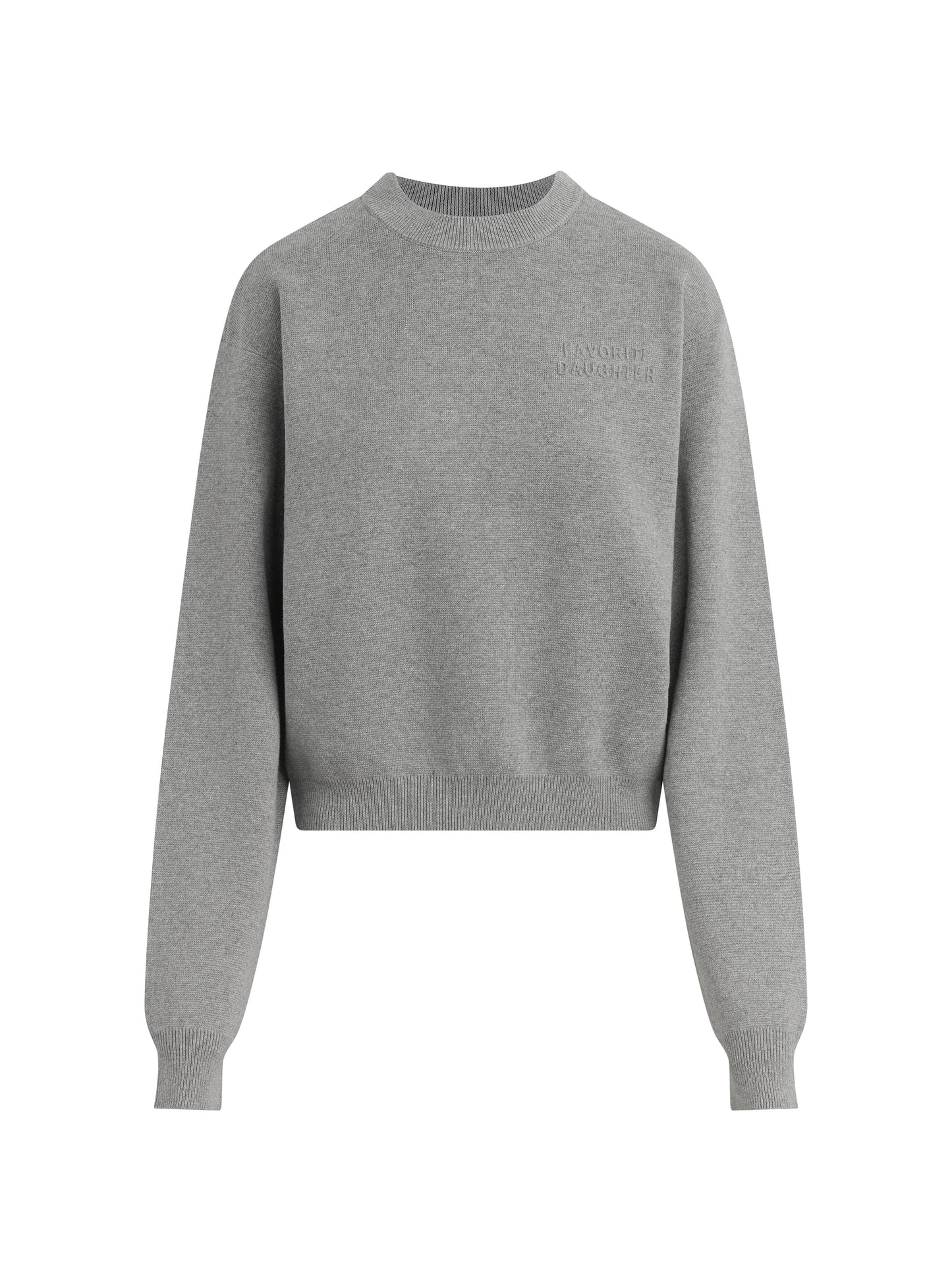 FATIGUE SISTERS SWEATSHIRT - HEATHER GREY