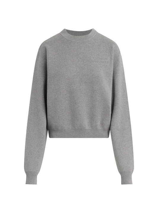FATIGUE SISTERS SWEATSHIRT - HEATHER GREY