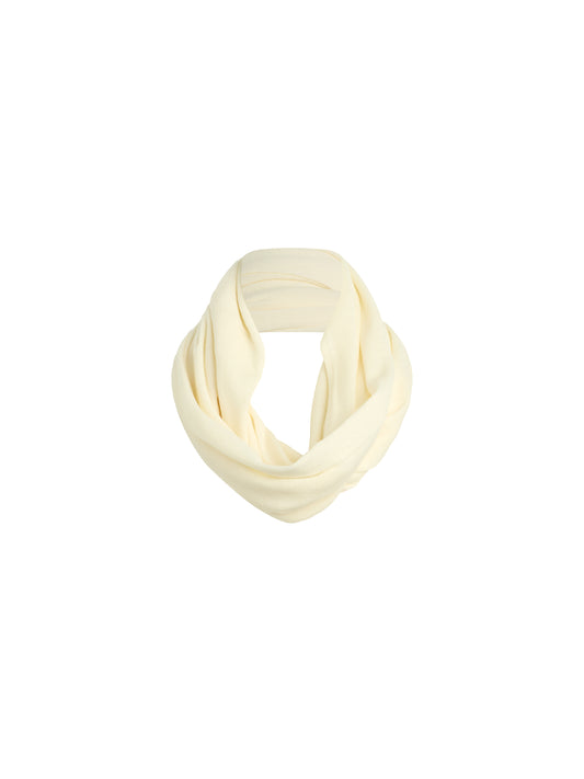 THE KNIT WRAP SCARF - IVORY