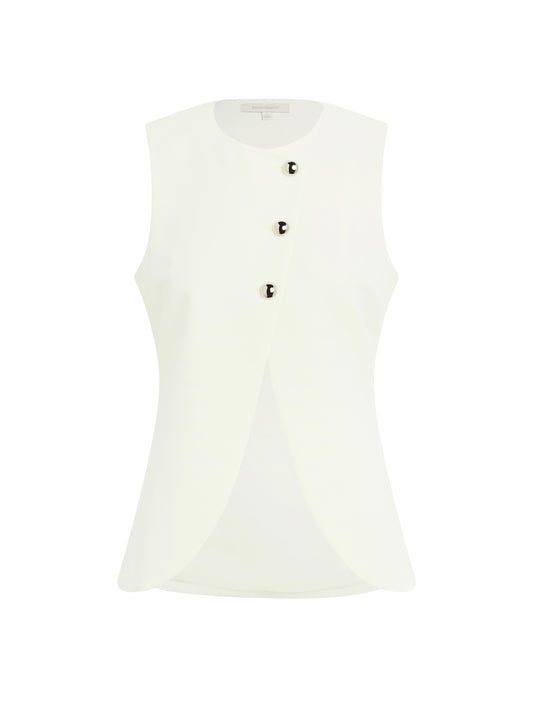 THE RACHEL VEST - PEARL