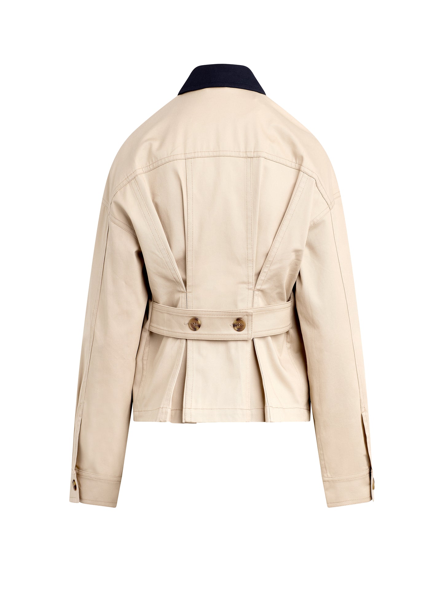 THE CARLA JACKET - DESERT KHAKI MULTI