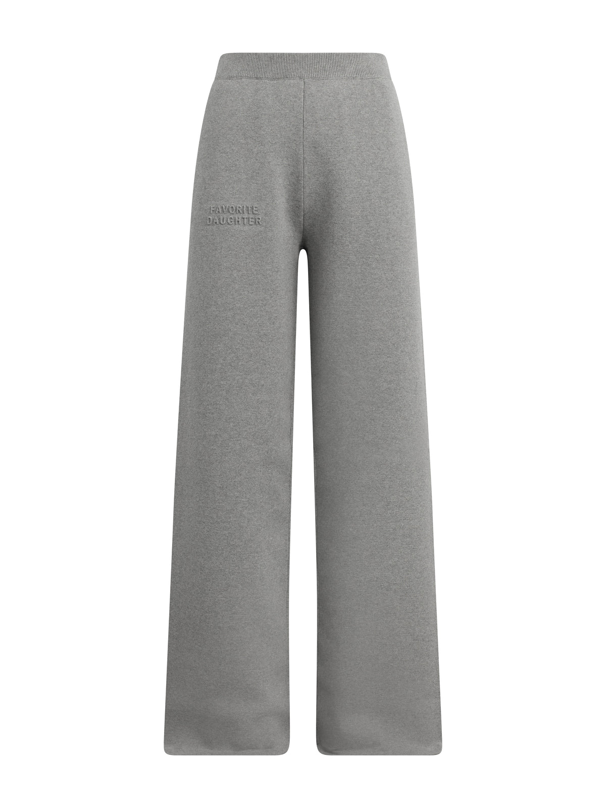 FATIGUE SISTERS WIDE LEG PANT - HEATHER GREY