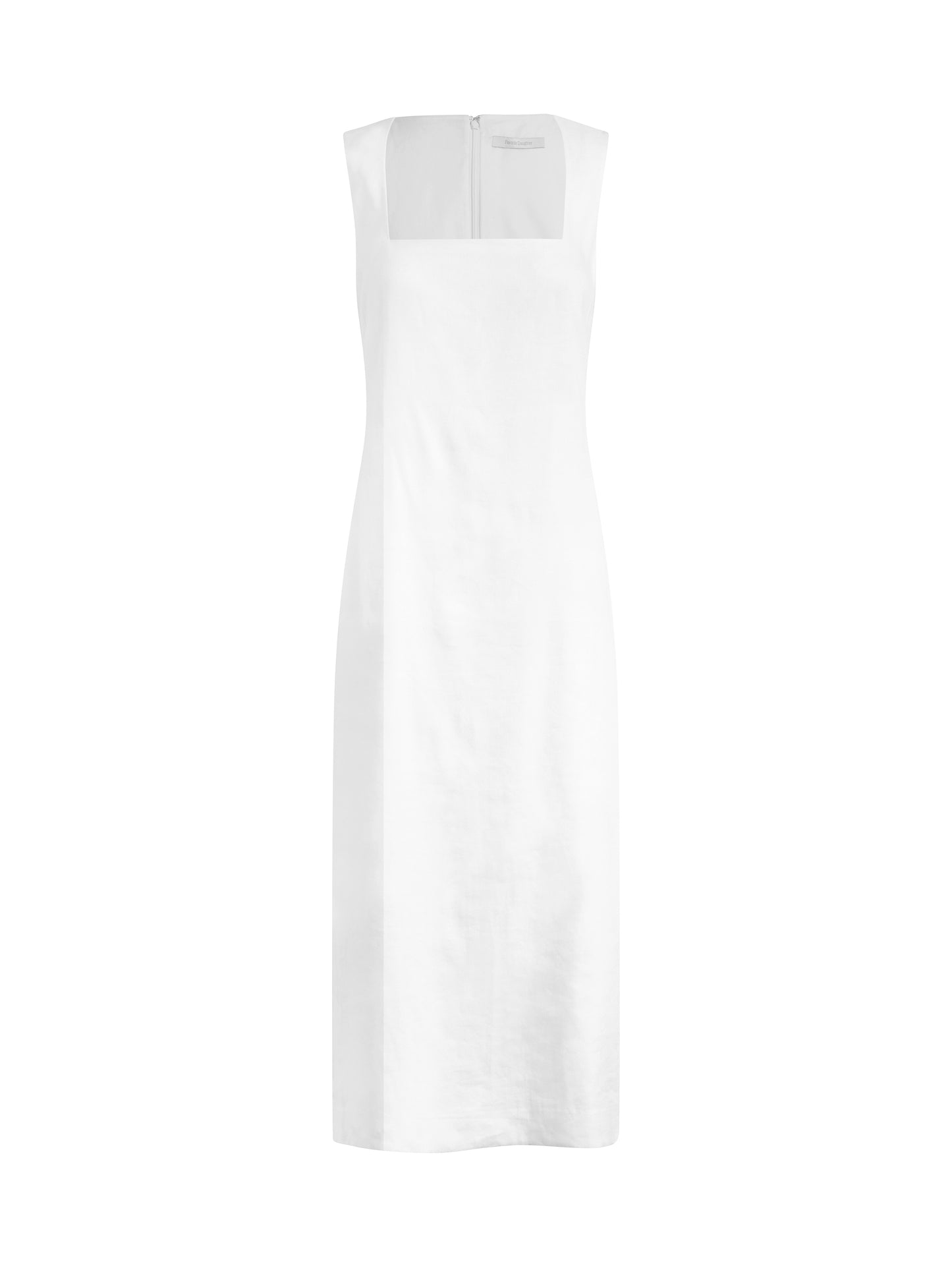 THE PERFECT OPPORTUNITY LINEN DRESS - WHITE