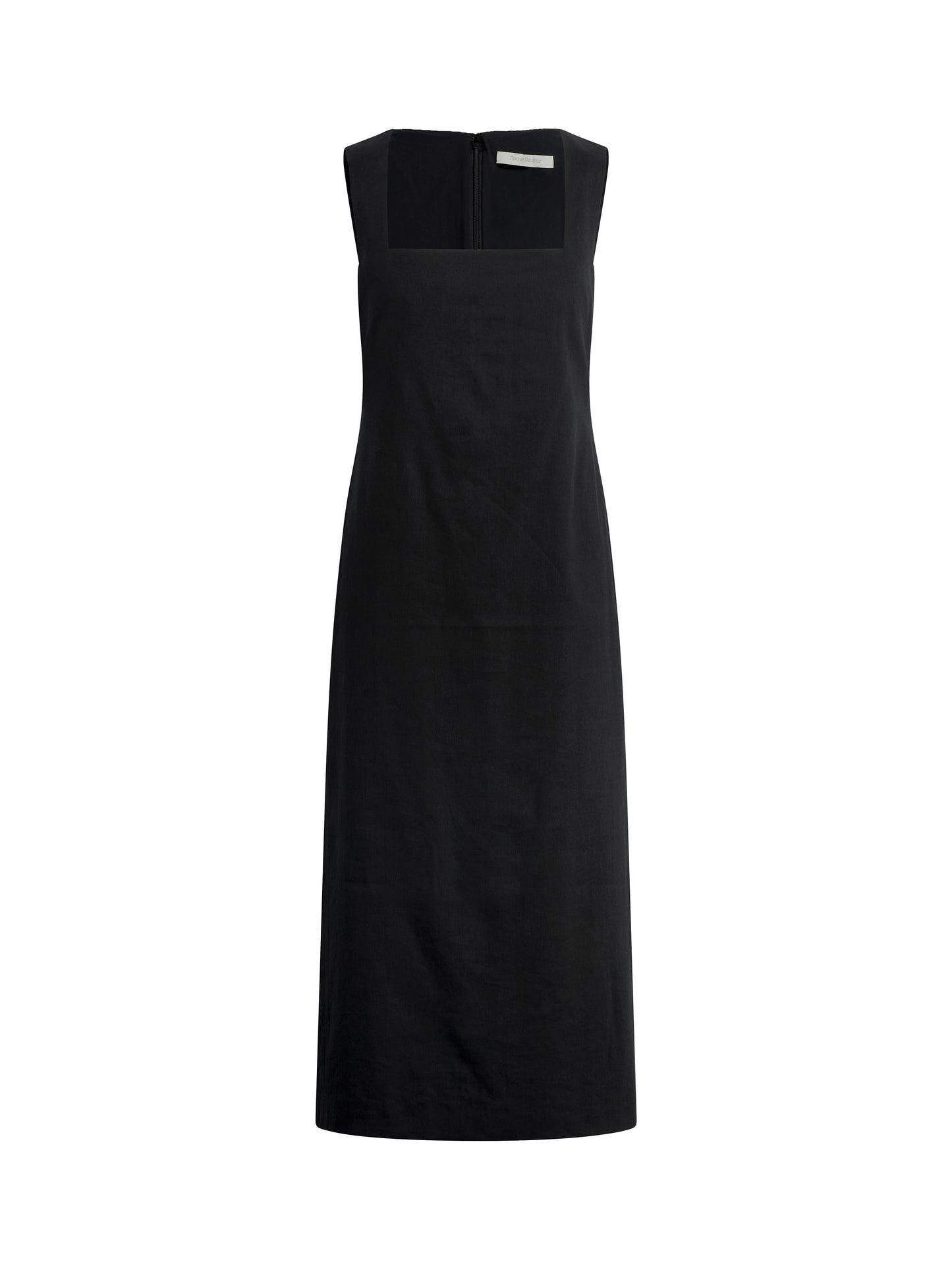 THE PERFECT OPPORTUNITY LINEN DRESS - BLACK
