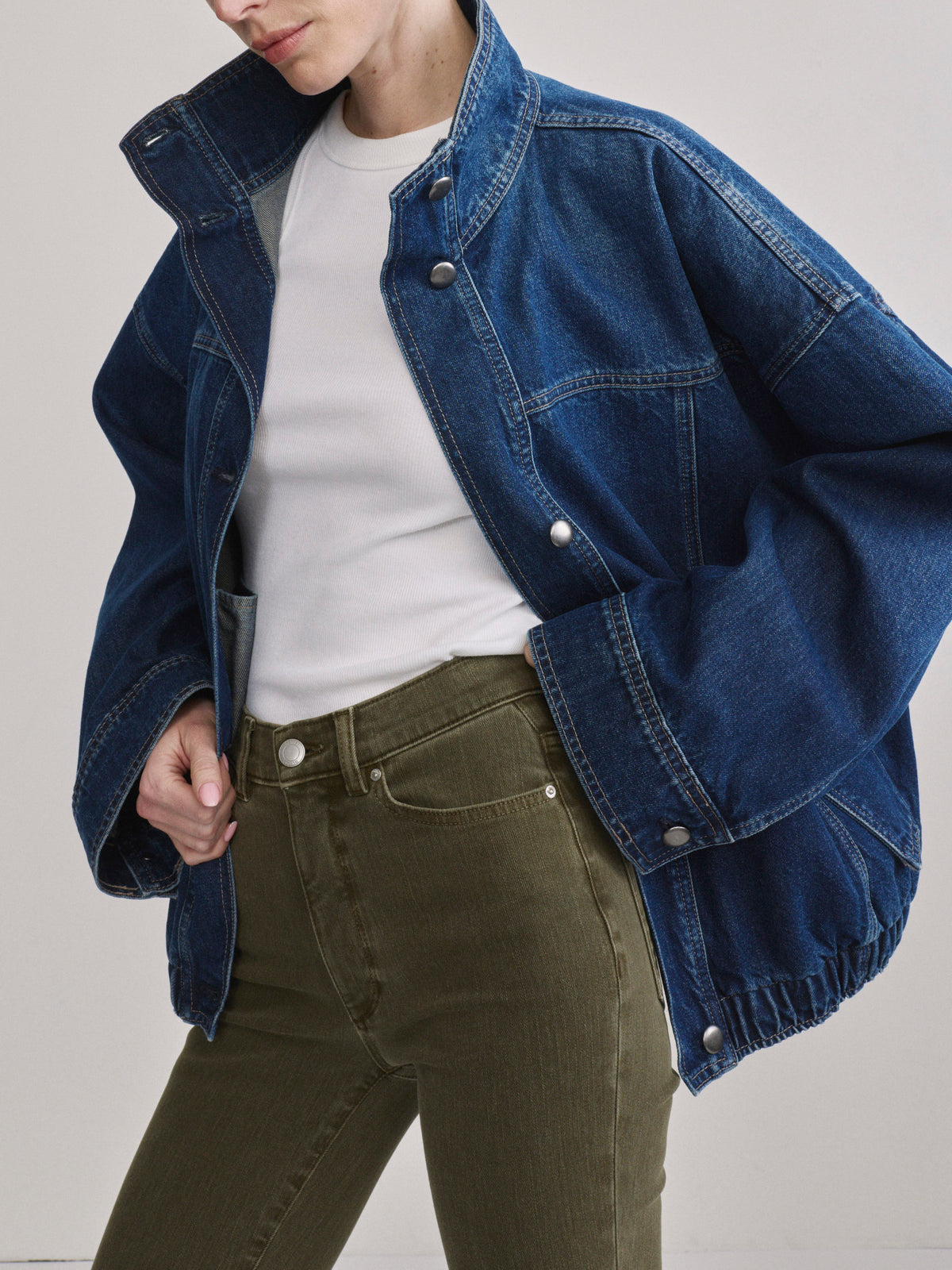 NARA OVERSIZED JACKET - DECEMBER